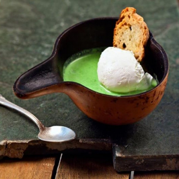 Sopa de Aspargos com Queijo Kroon Edam