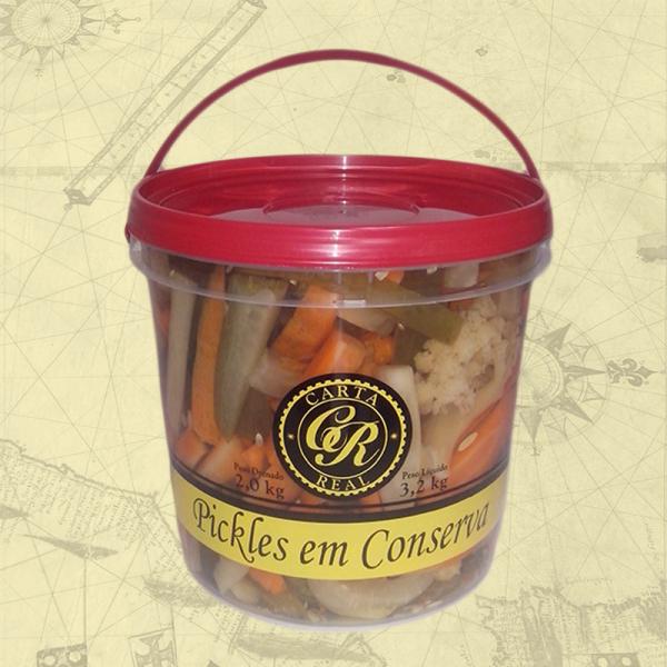 PICKLES EM CONSERVA 4X2KG