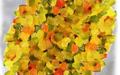 FRUTAS CRISTALIZADAS - 10kg