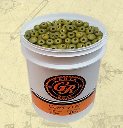 AZEITONA VERDE SEM CAROÇO - 14kg