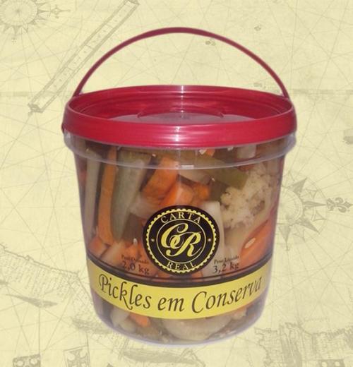 PICKLES EM CONSERVA 4X2KG